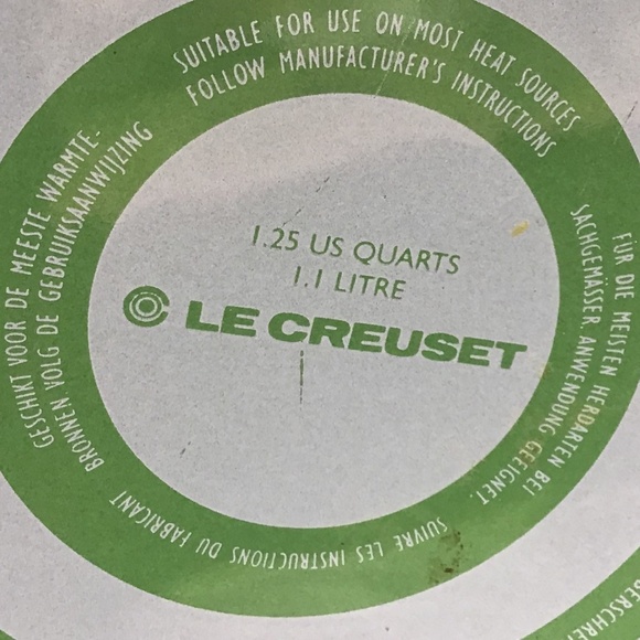 Le Creuset Vintage Fennel Green Kettle Retired Color For Display - Picture 5 of 12